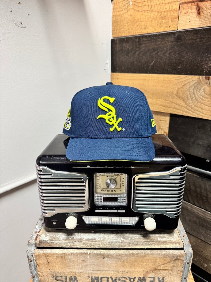 Blue and Green Chicago White Sox Fitted Hat - ALL GOODS - ALL GOODS