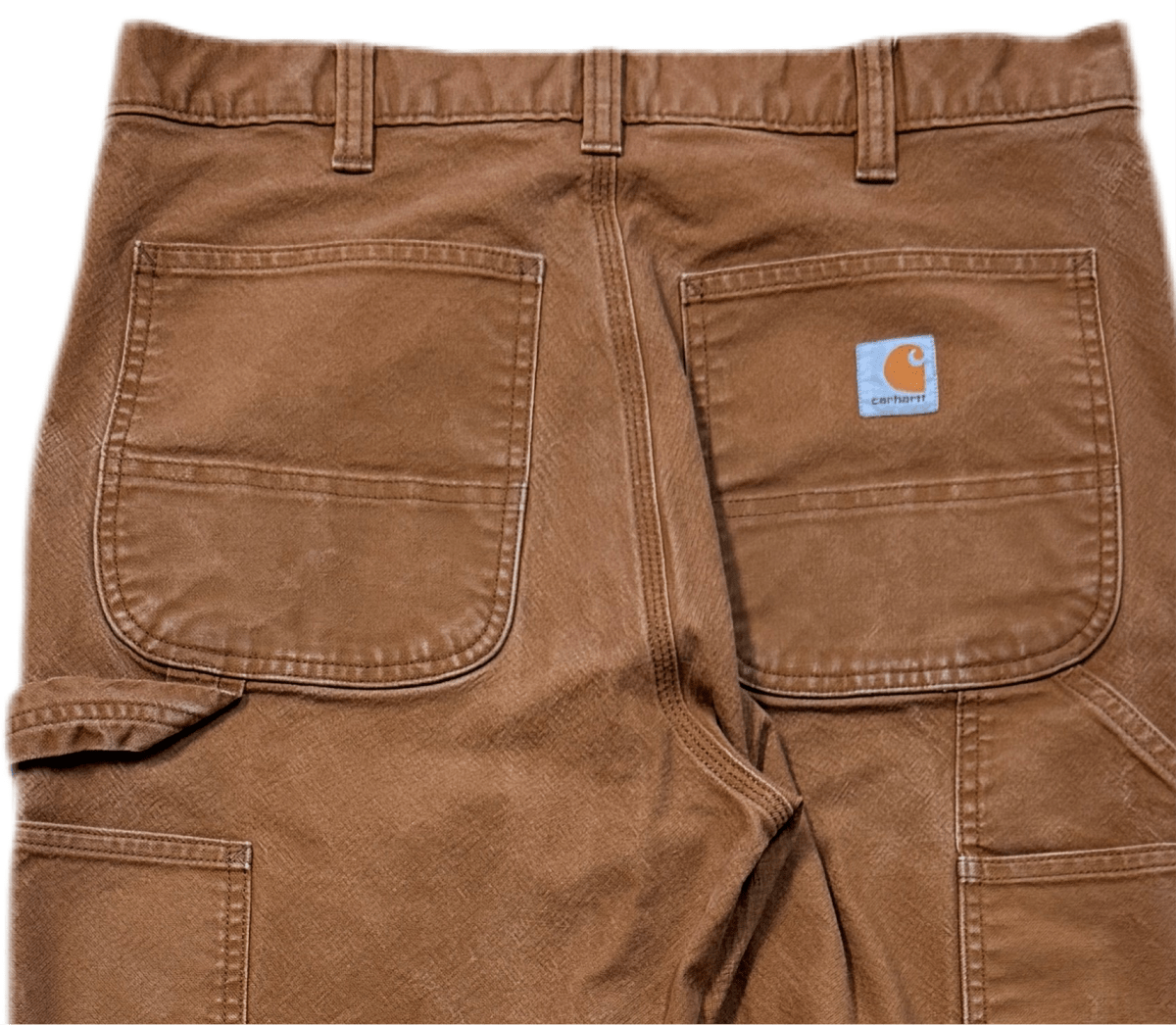 Brown Carhartt Relaxed Fit Carpenter Pants - ALL GOODS - ALL GOODS