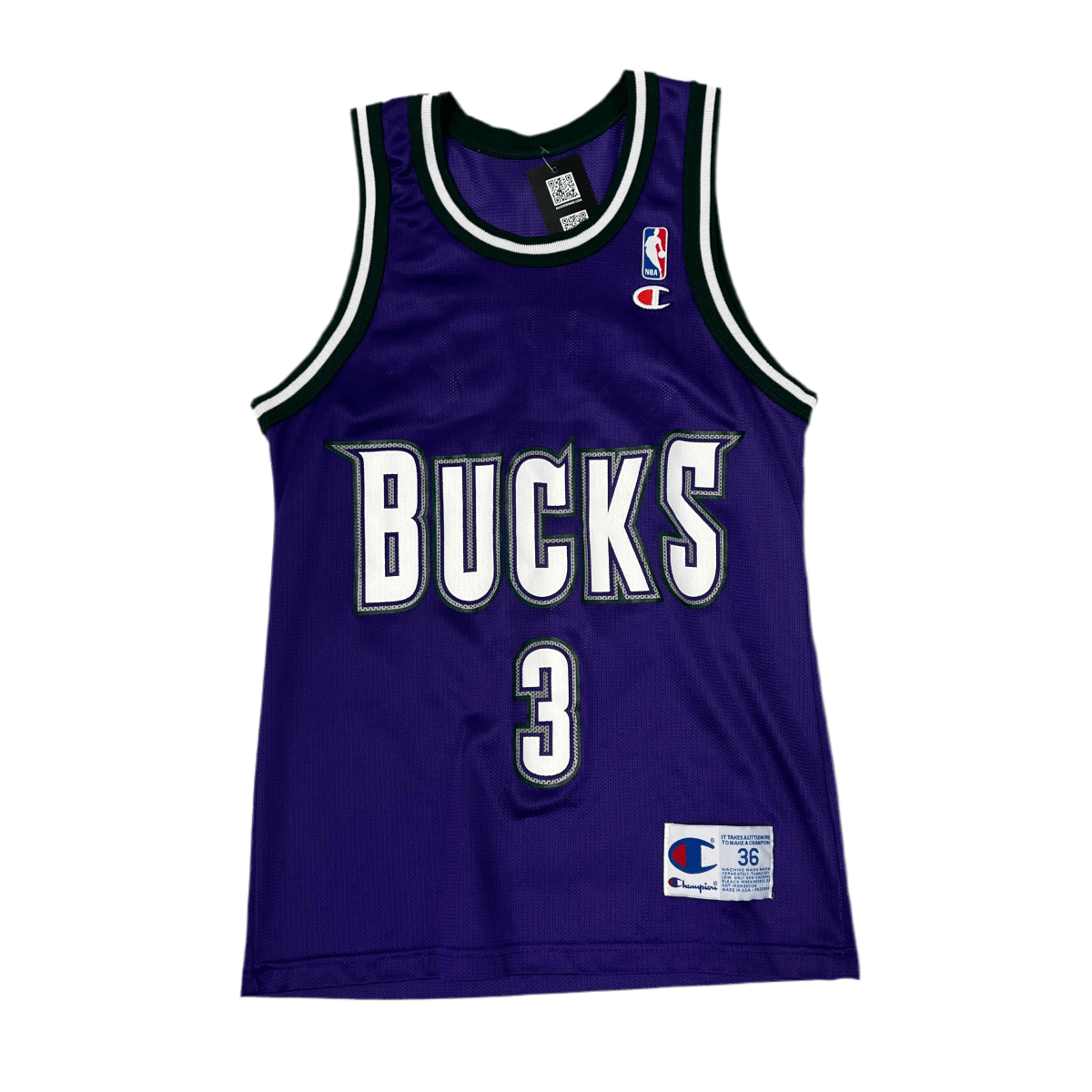 Bucks #3 Respert Basketball Jersey - 36 - ALL GOODS - ALL GOODS