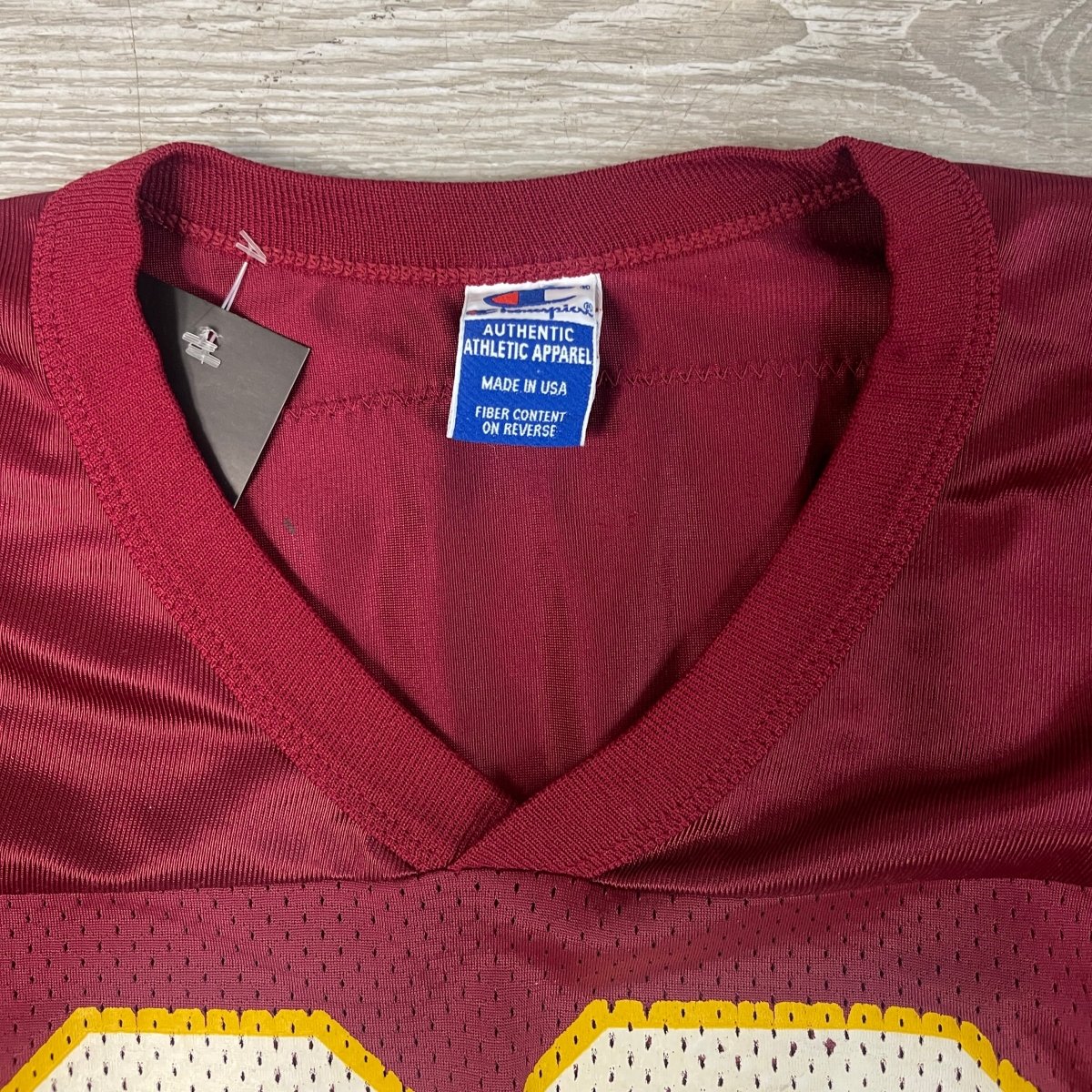 Burgundy and yellow Westbrook #82 Football Jersey - ALL GOODS - ALL GOODS