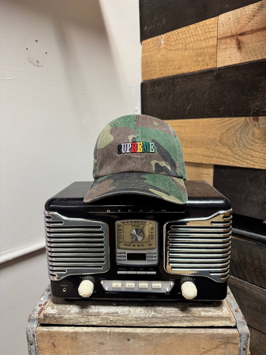 Camo Supreme Dad Hat - ALL GOODS - ALL GOODS