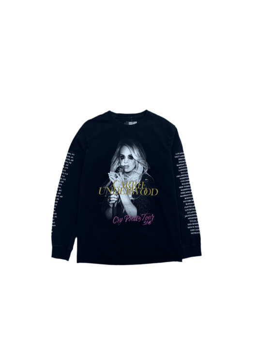 Carrie Underwood Cry Pretty Tour T-Shirt - Small - ALL GOODS - ALL GOODS