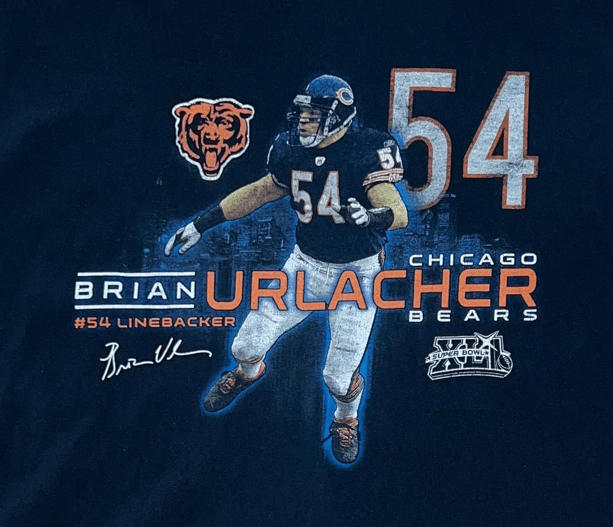 Chicago Bears Brian Urlacher Tank Top - Large - ALL GOODS - ALL GOODS