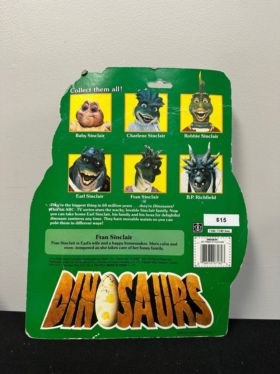 Dinosaurs Fran Sinclair Vintage Action Figure - ALL GOODS - ALL GOODS