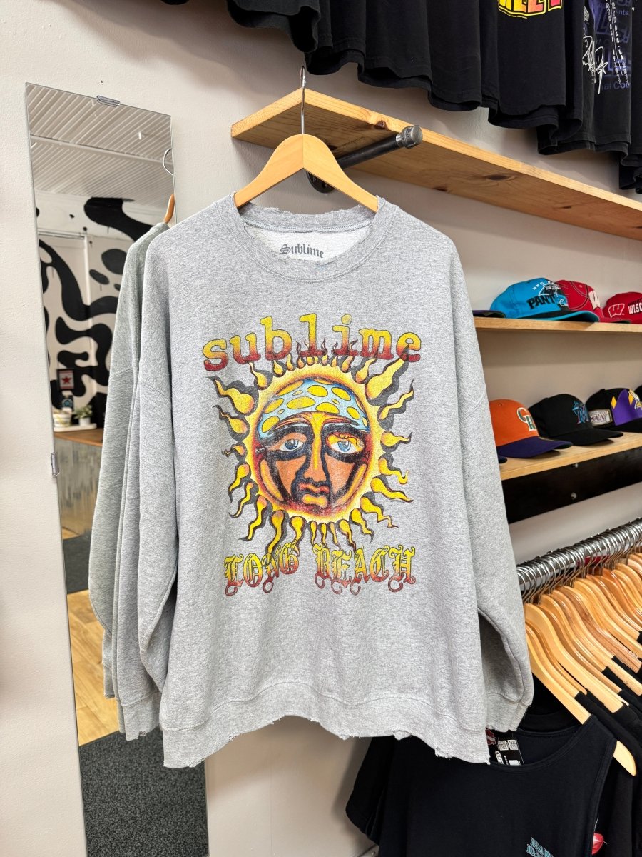 Distressed Sublime Crewneck - Large - ALL GOODS - ALL GOODS