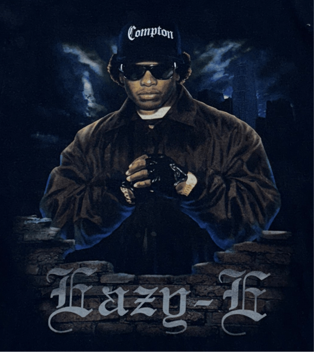 Eazy E Rap T-Shirt - Small - ALL GOODS - ALL GOODS