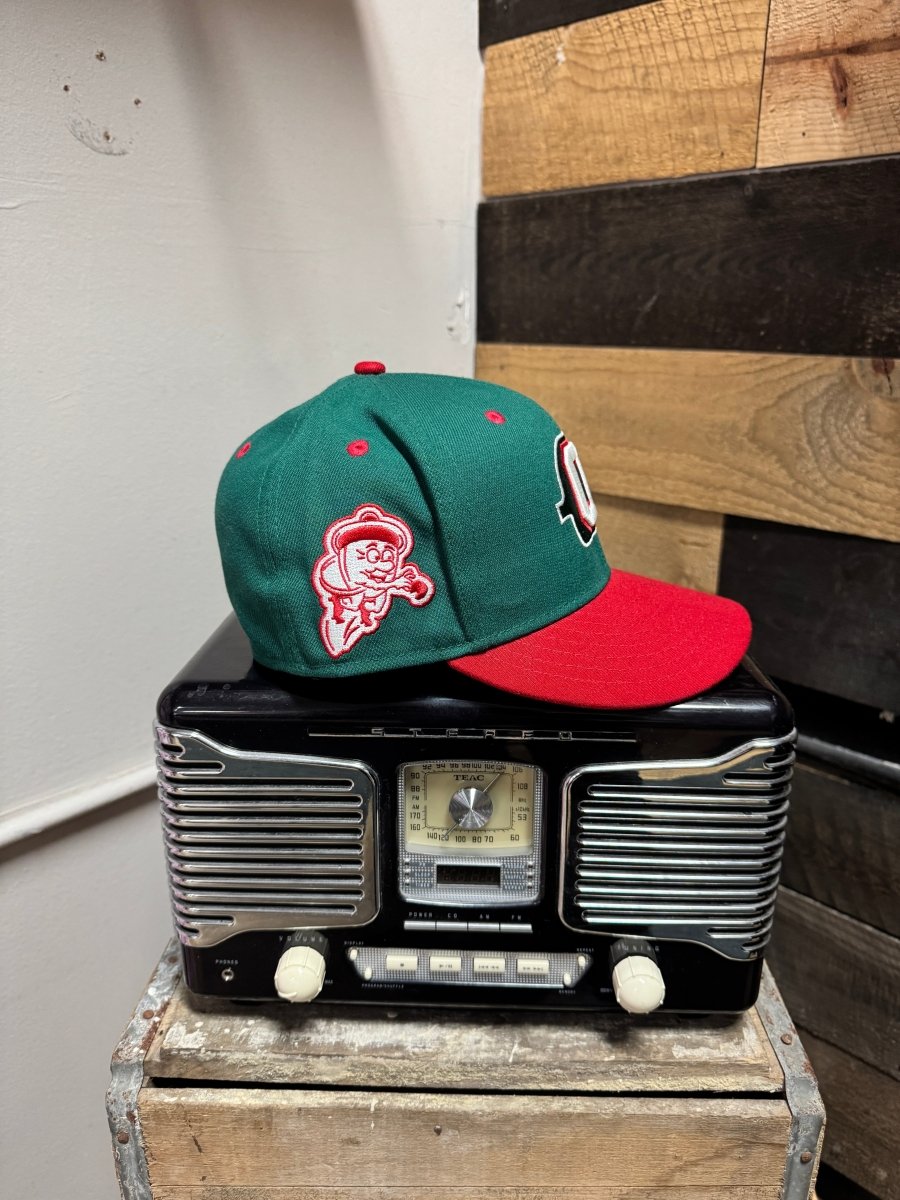 Ebbets Field Flannels Oaks Fitted Hat - ALL GOODS - ALL GOODS