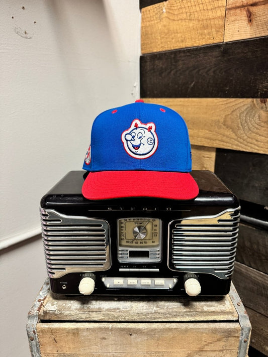 Ebbets Field Flannels Reddy Kilowatt Fitted Hat - ALL GOODS - ALL GOODS