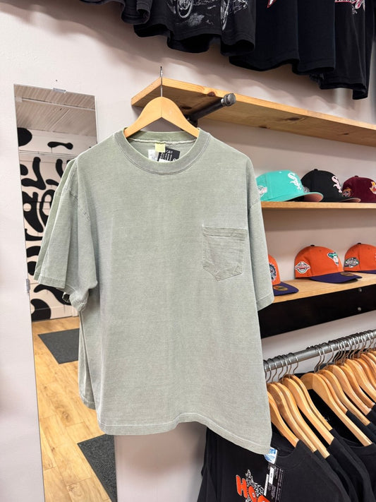 Faded Green Vintage Wash Tee - XL - ALL GOODS - ALL GOODS