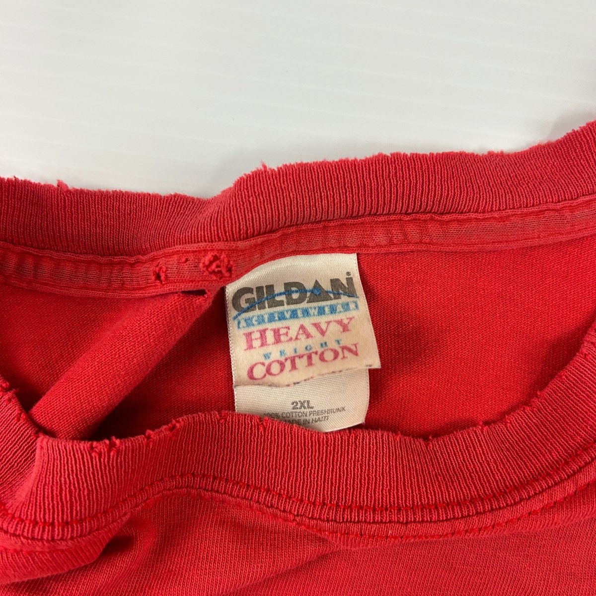 Flame Fire Tiki Head Character Gildan Distressed Shirt - 2XL - ALL GOODS - ALL GOODS