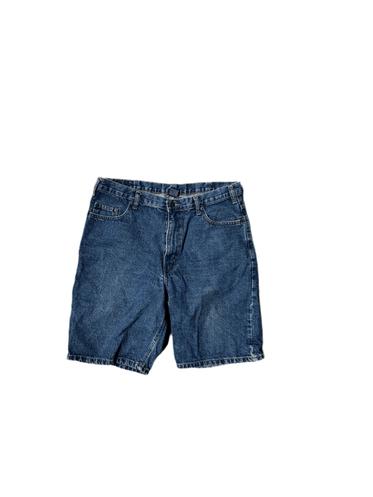 Full Blue Denim Jorts - 36 - ALL GOODS - ALL GOODS