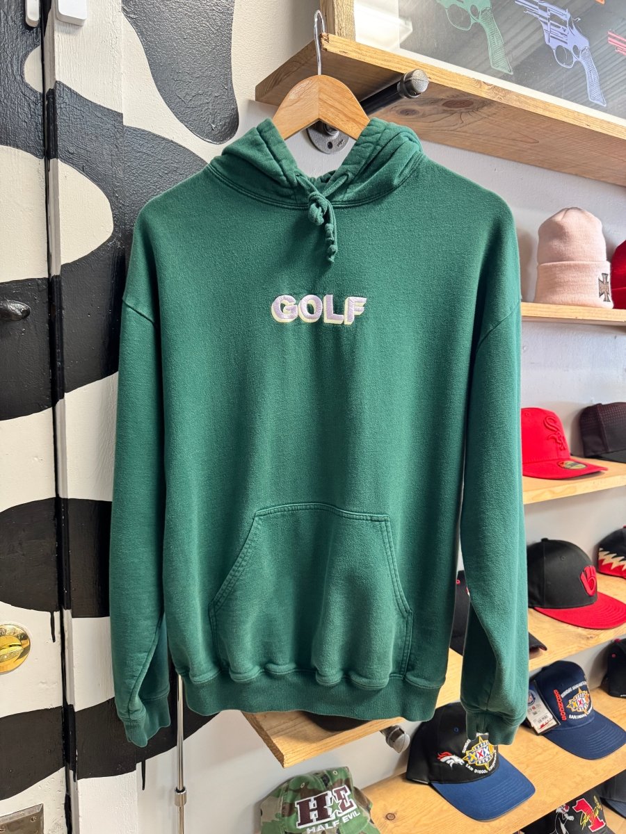 Golf Green Hoodie - Medium - ALL GOODS - ALL GOODS