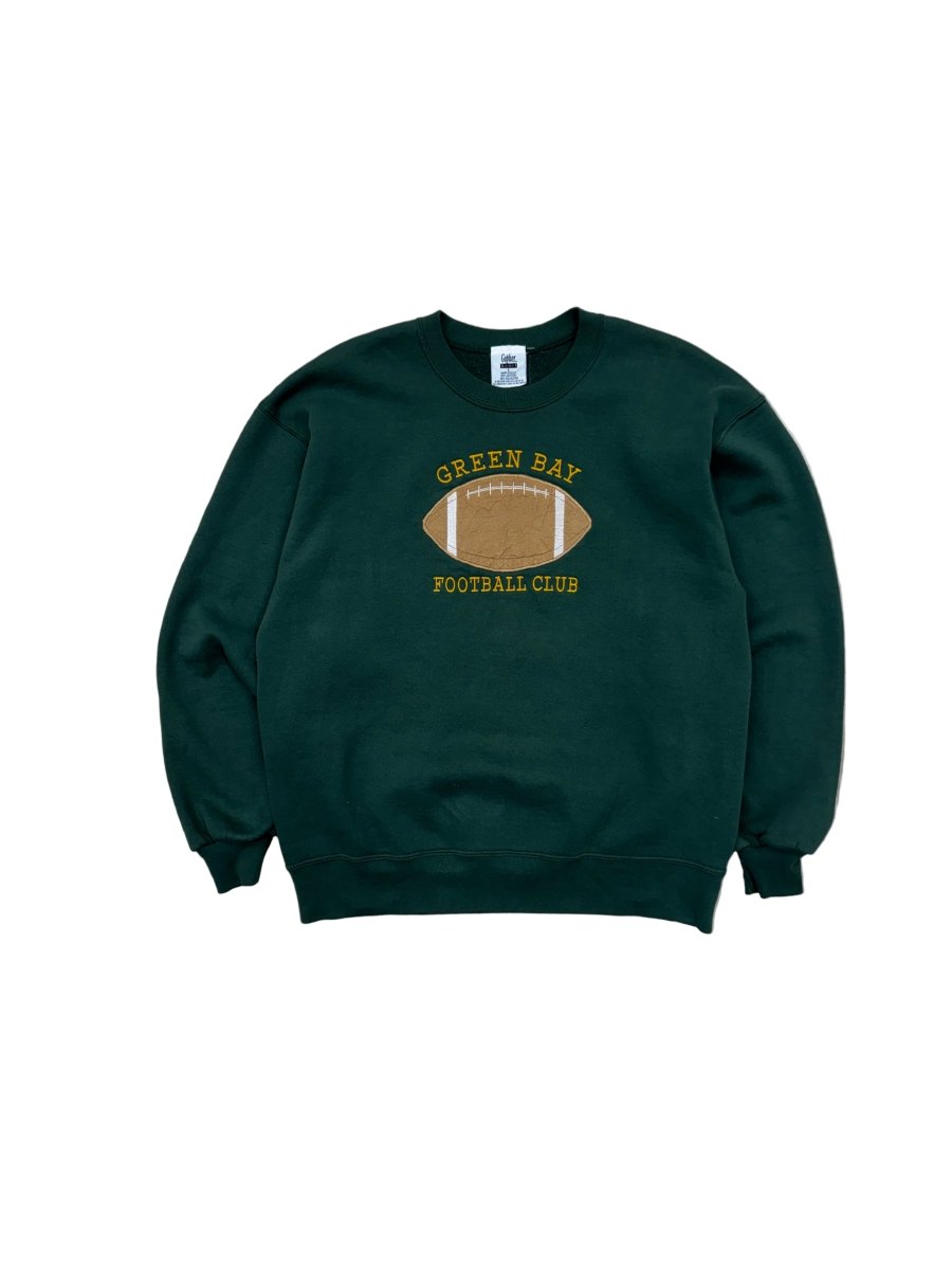 Green Bay Packers Football Club Crewneck - Large - ALL GOODS - ALL GOODS