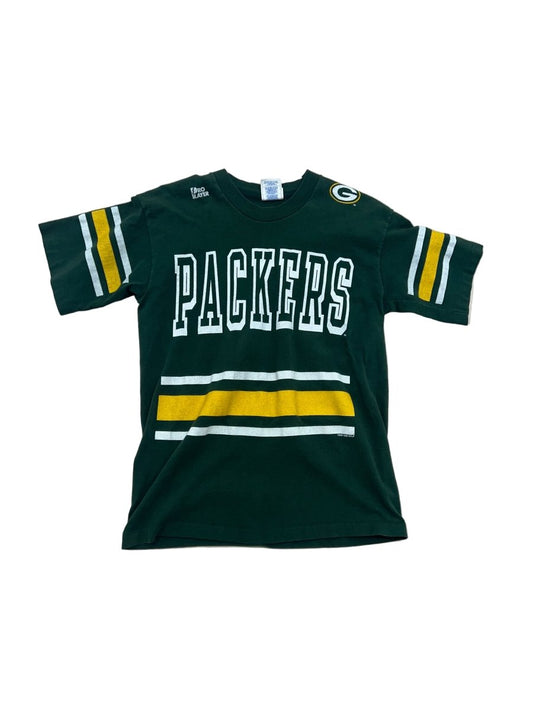 Green Bay Packers Stripes Brent Farve T-Shirt - ALL GOODS - ALL GOODS