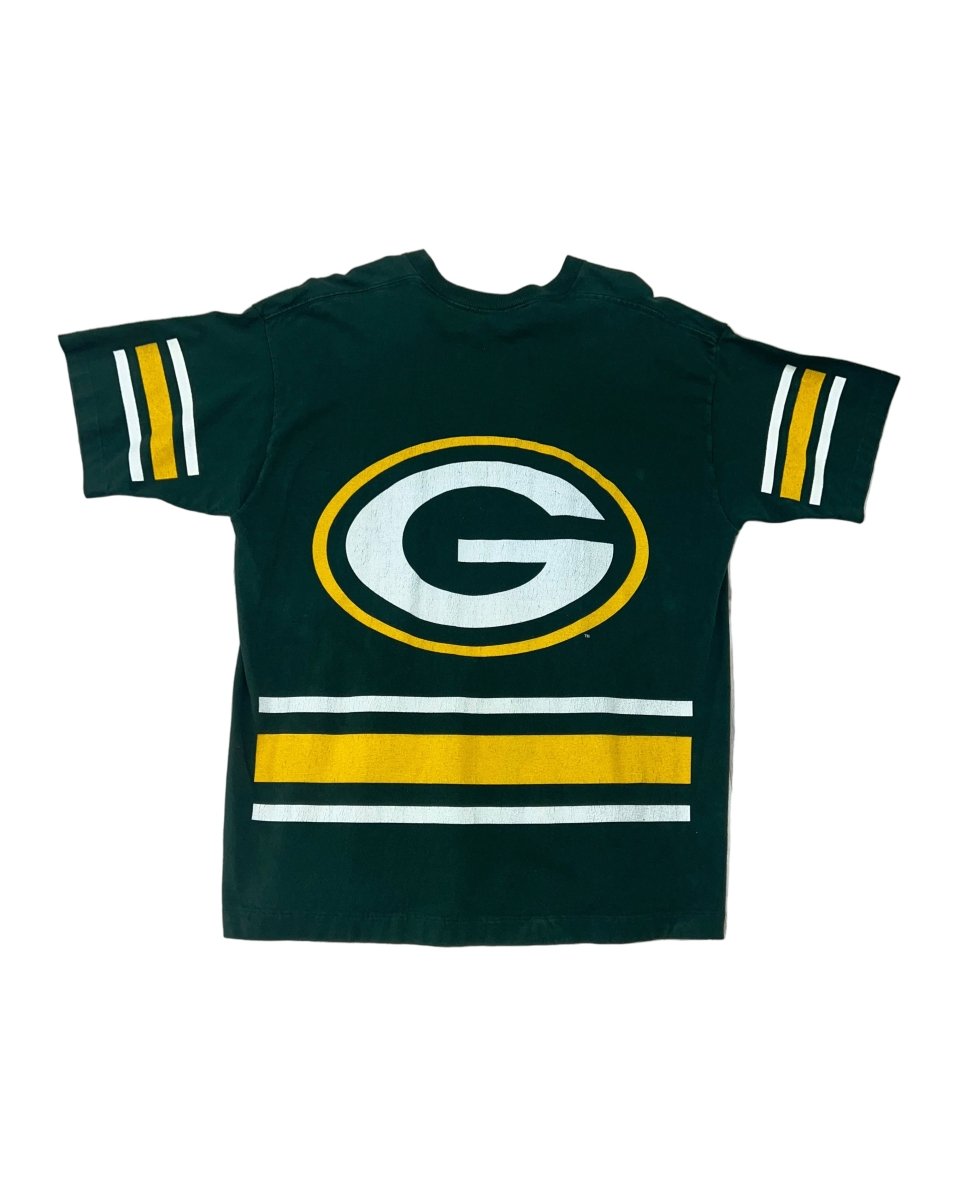 Green Bay Packers Stripes T-Shirt - ALL GOODS - ALL GOODS