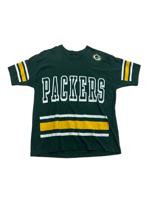 Green Bay Packers Stripes T-Shirt - ALL GOODS - ALL GOODS