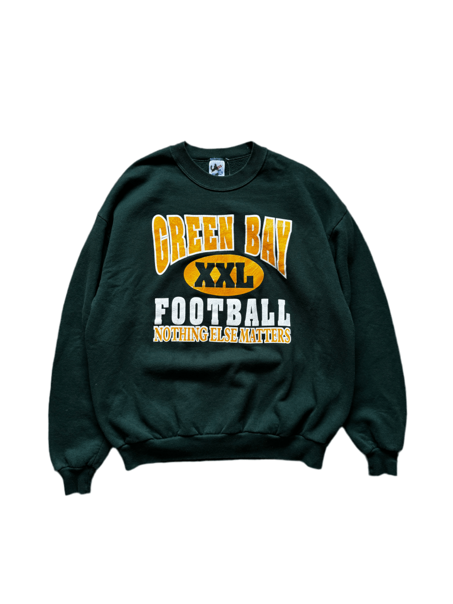 Green Bay Packers XXL Crewneck - Large - ALL GOODS - ALL GOODS