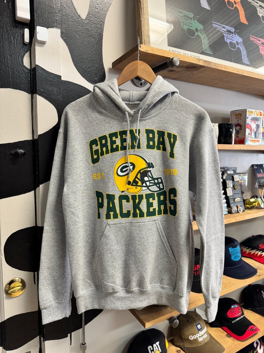 Grey Green Bay Packers Hoodie - Small - ALL GOODS - ALL GOODS