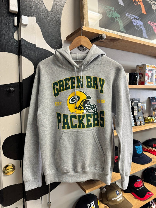 Grey Green Bay Packers Hoodie - Small - ALL GOODS - ALL GOODS