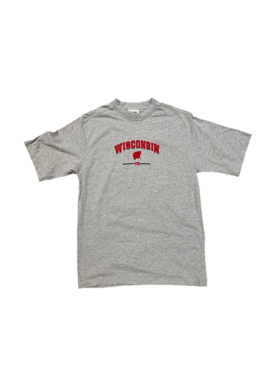 Grey Wisconsin Badgers Shirt - Medium - ALL GOODS - ALL GOODS