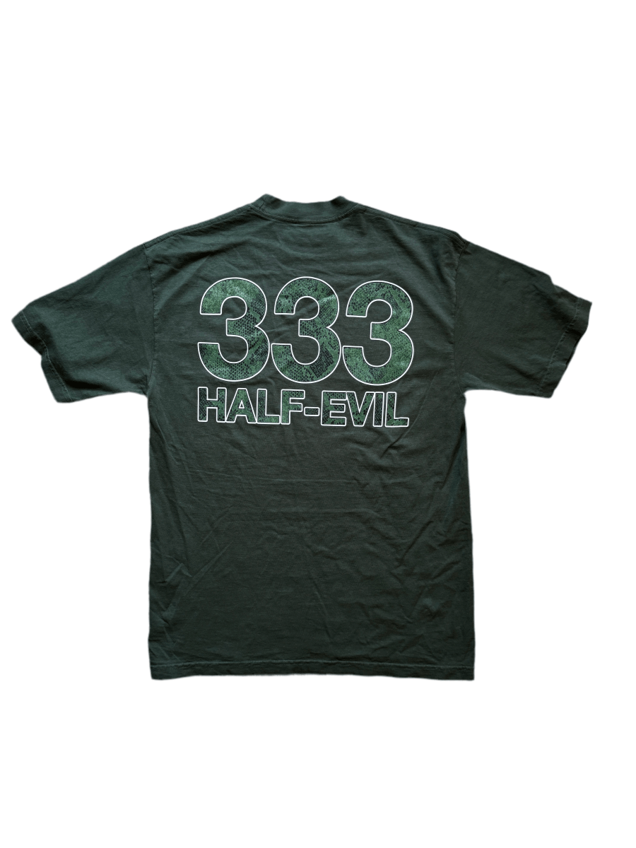Half - Evil 333 Green Shirt - Small - ALL GOODS - ALL GOODS