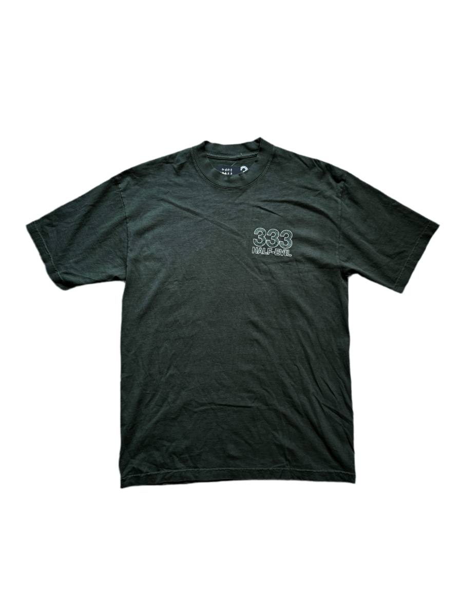 Half - Evil 333 Green Shirt - Small - ALL GOODS - ALL GOODS