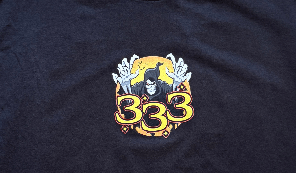 Half - Evil 333 Reaper Tee - Medium - ALL GOODS - ALL GOODS