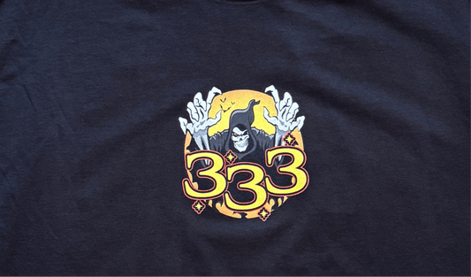 Half - Evil 333 Reaper Tee - Medium - ALL GOODS - ALL GOODS