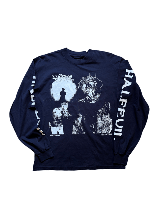 Half - Evil 999 Club Long Sleeve Tee - Small - ALL GOODS - ALL GOODS