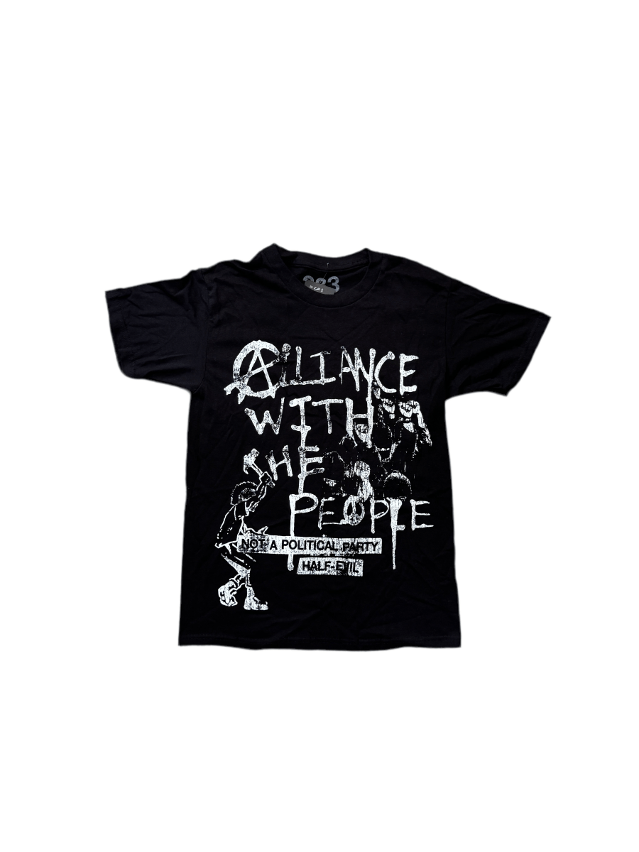 Half - Evil Alliance With The People T-Shirt - Small - ALL GOODS - ALL GOODS