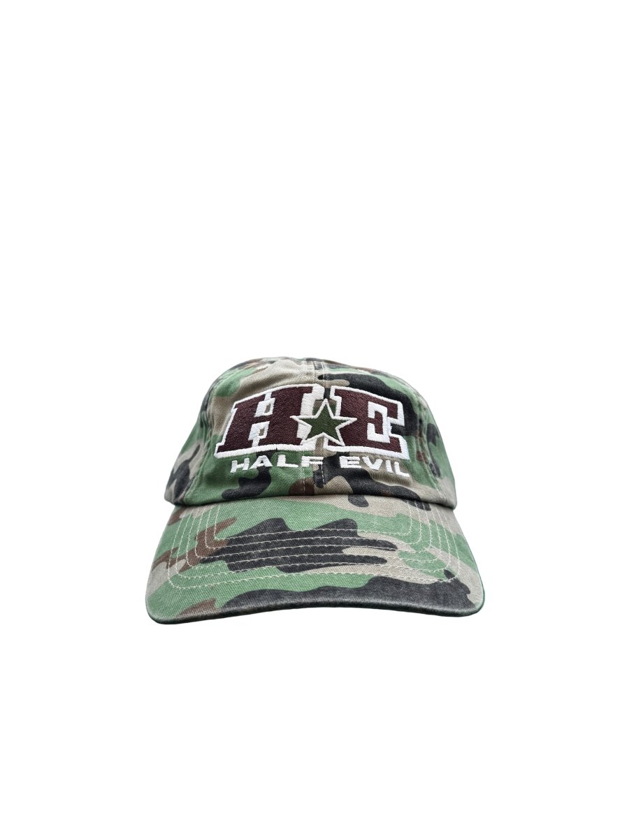 Half - Evil Camo Hat - ALL GOODS - ALL GOODS
