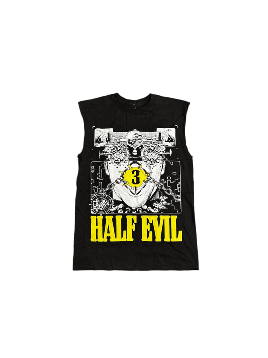 Half - Evil Cut Off Tee - Medium - ALL GOODS - ALL GOODS