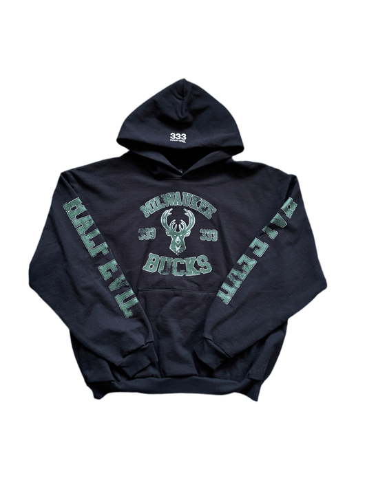 Half - Evil Milwaukee Bucks Hoodie - 3XL - ALL GOODS - ALL GOODS