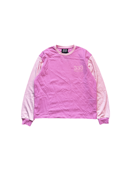 Half - Evil Pink Long Sleeve Tee - XL - ALL GOODS - ALL GOODS