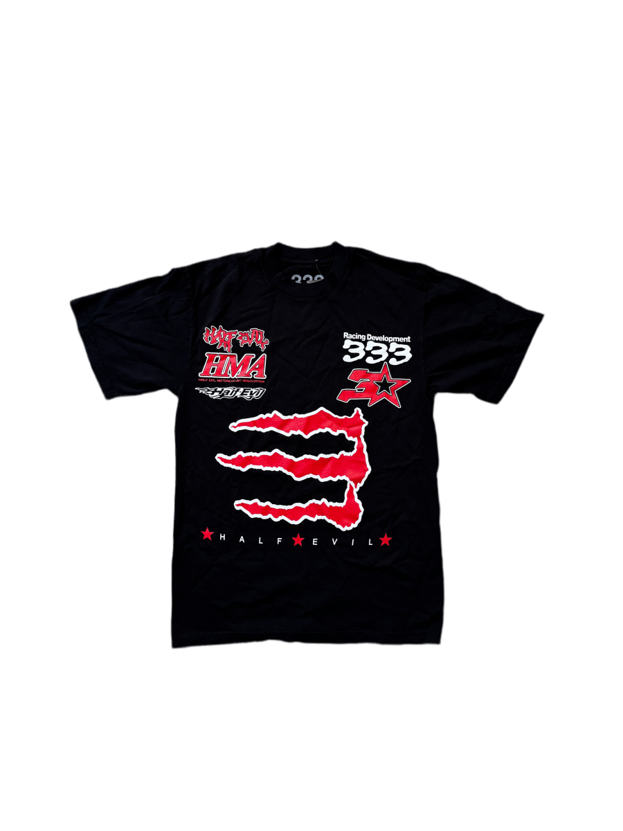 Half - Evil Raving Development T-Shirt - Small - ALL GOODS - ALL GOODS