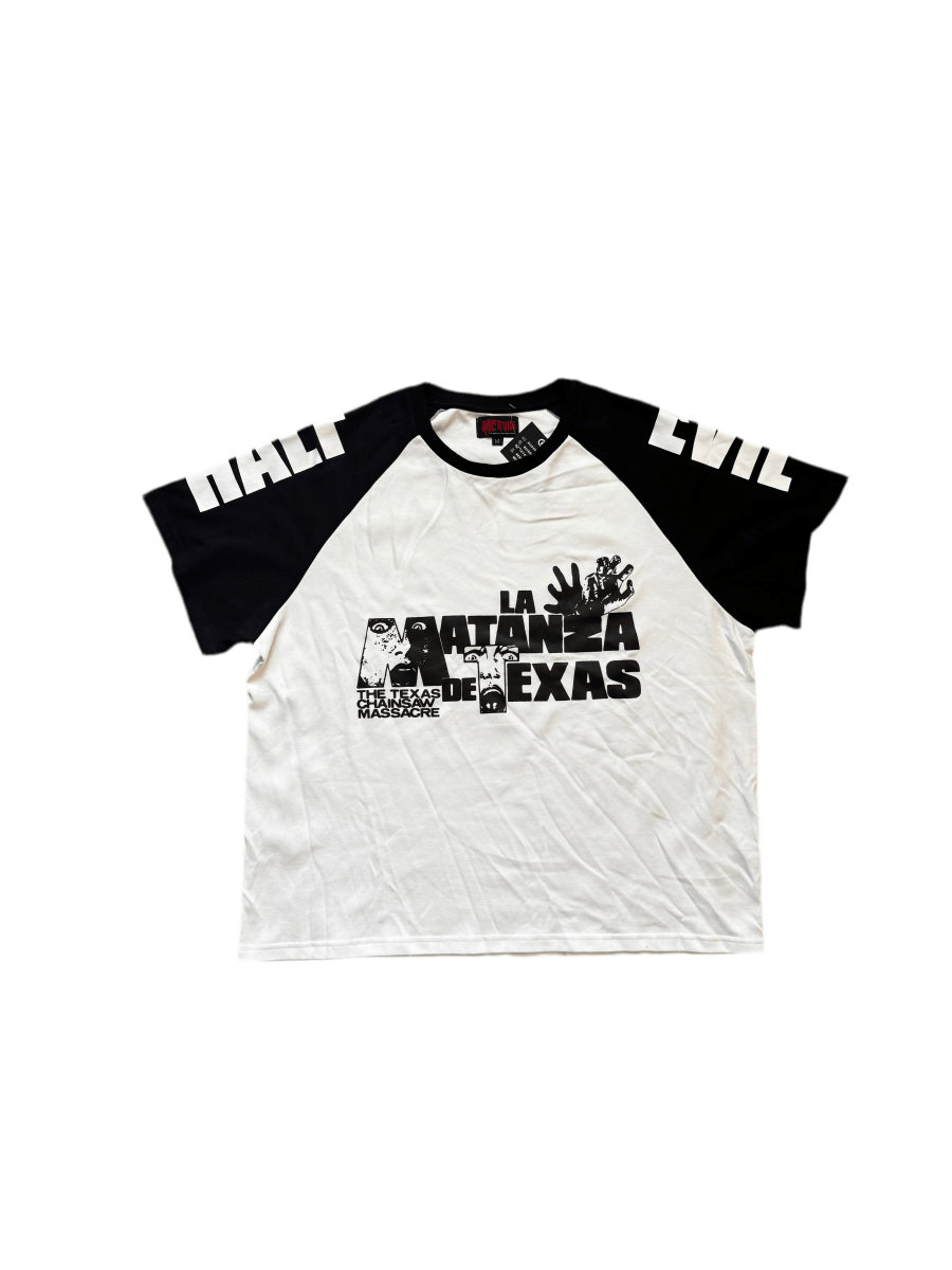 Half - Evil Texas Chainsaw Massacre Tee - Medium - ALL GOODS - ALL GOODS