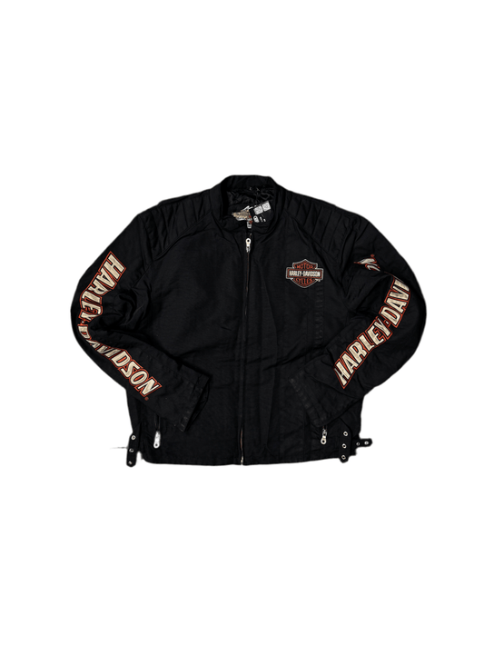 Harley Davidson Biker Jacket - Large - ALL GOODS - ALL GOODS