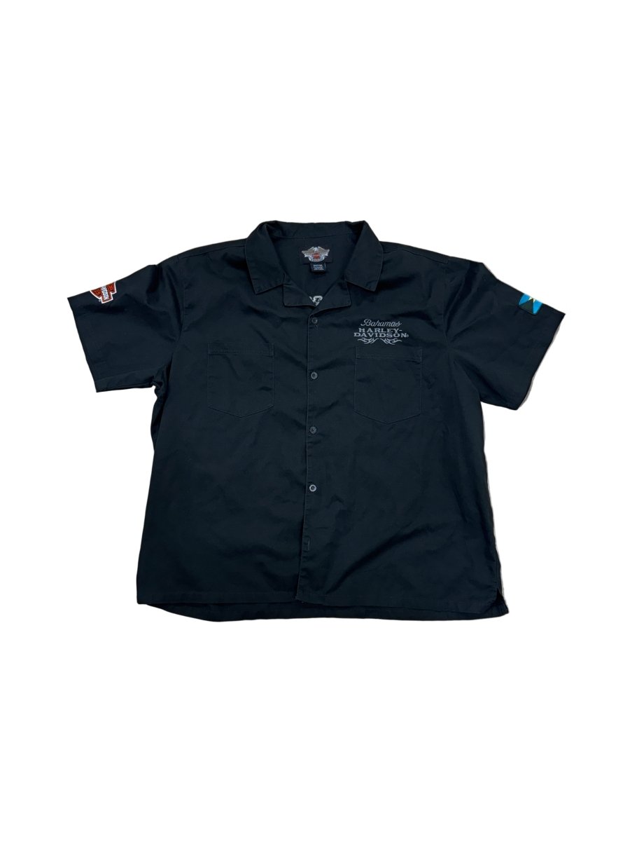 Harley Davidson Button Up Shirt - 3XL - ALL GOODS - ALL GOODS