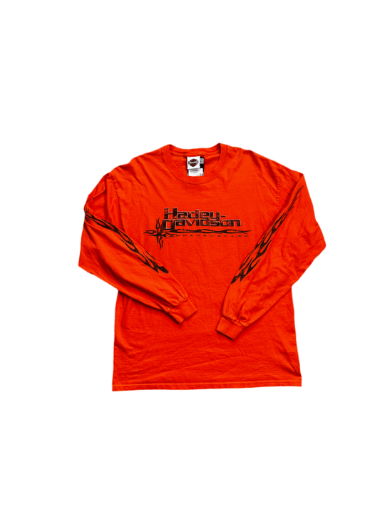 Harley Davidson Milwaukee Long Sleeve Tee - Large - ALL GOODS - ALL GOODS