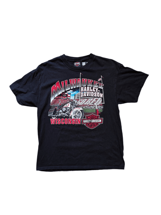 Harley Davidson Milwaukee Shirt - Medium - ALL GOODS - ALL GOODS