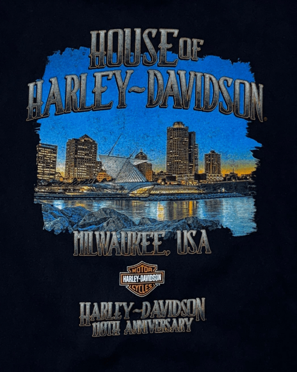 Harley Davidson Milwaukee T-Shirt - Medium - ALL GOODS - ALL GOODS