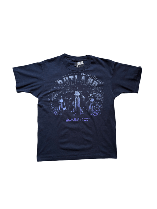 Harley Davidson Rutland Drag Races Shirt - Medium - ALL GOODS - ALL GOODS