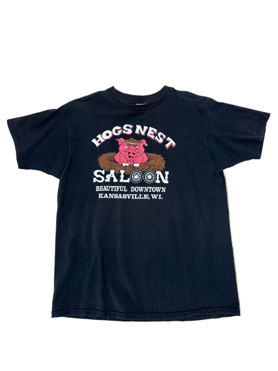 Hogs Nest Saloon T-Shirt - XL - ALL GOODS - ALL GOODS
