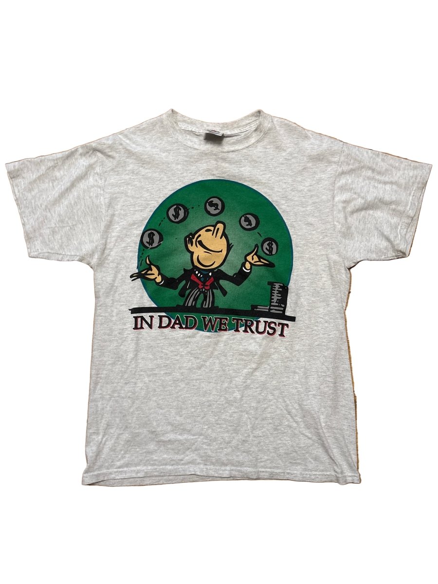 In Dad We Trust T-Shirt - Large - ALL GOODS - ALL GOODS