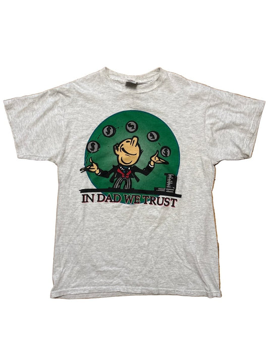 In Dad We Trust T-Shirt - Large - ALL GOODS - ALL GOODS