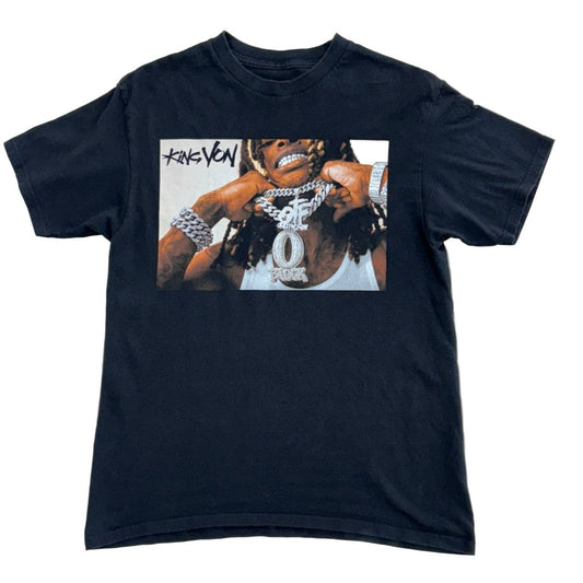 King Von T-Shirt - Medium - ALL GOODS - ALL GOODS