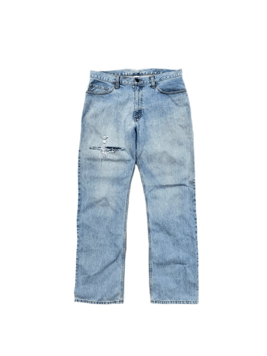 Light Wash Eddie Bauer Relaxed Fit Jeans - ALL GOODS - ALL GOODS