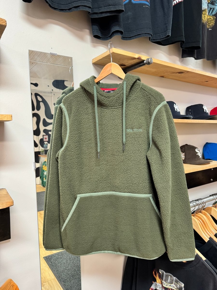Marmot Fleece Hoodie - Medium - ALL GOODS - ALL GOODS