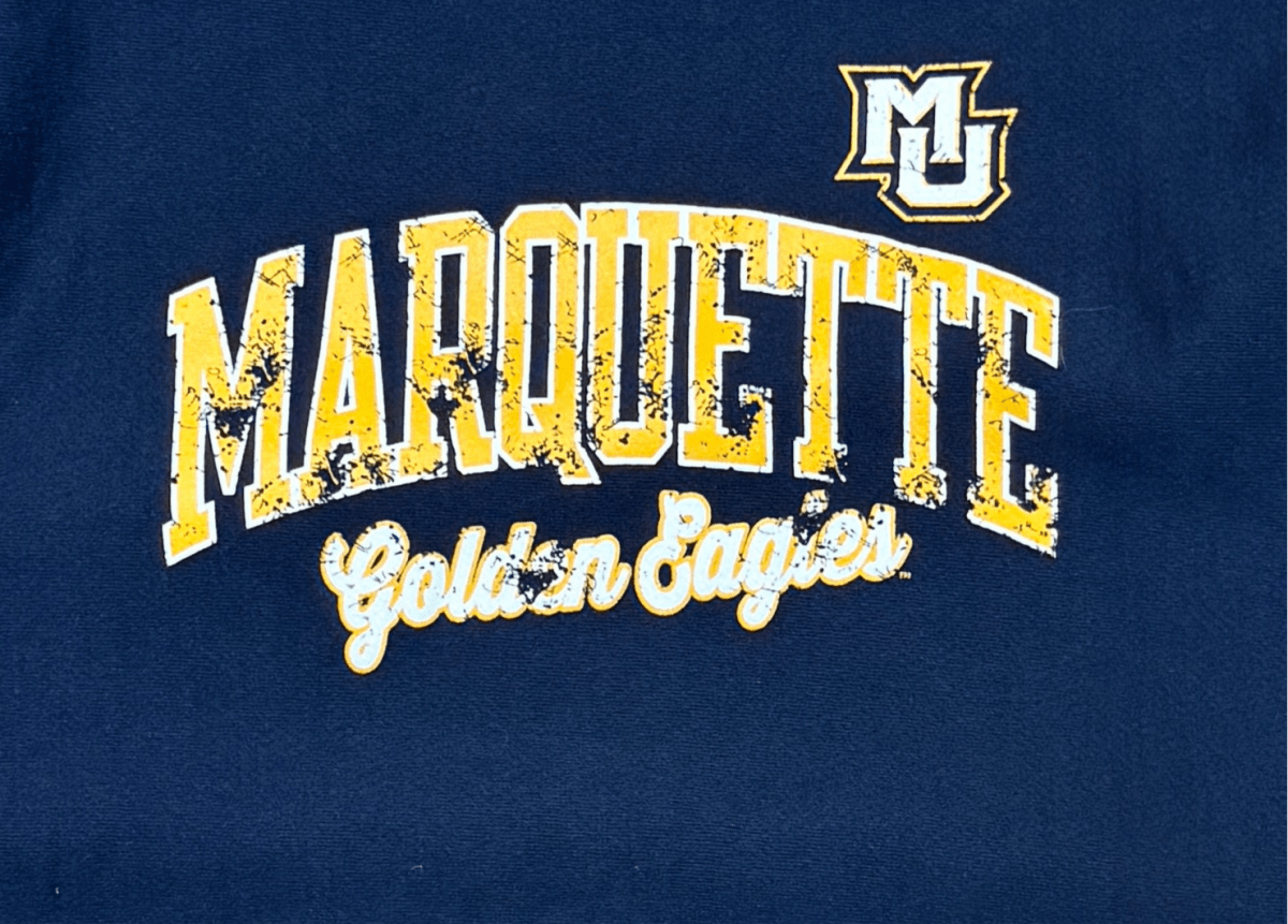 Marquette Golden Eagles Reverse Weave Crewneck - 3XL - ALL GOODS - ALL GOODS