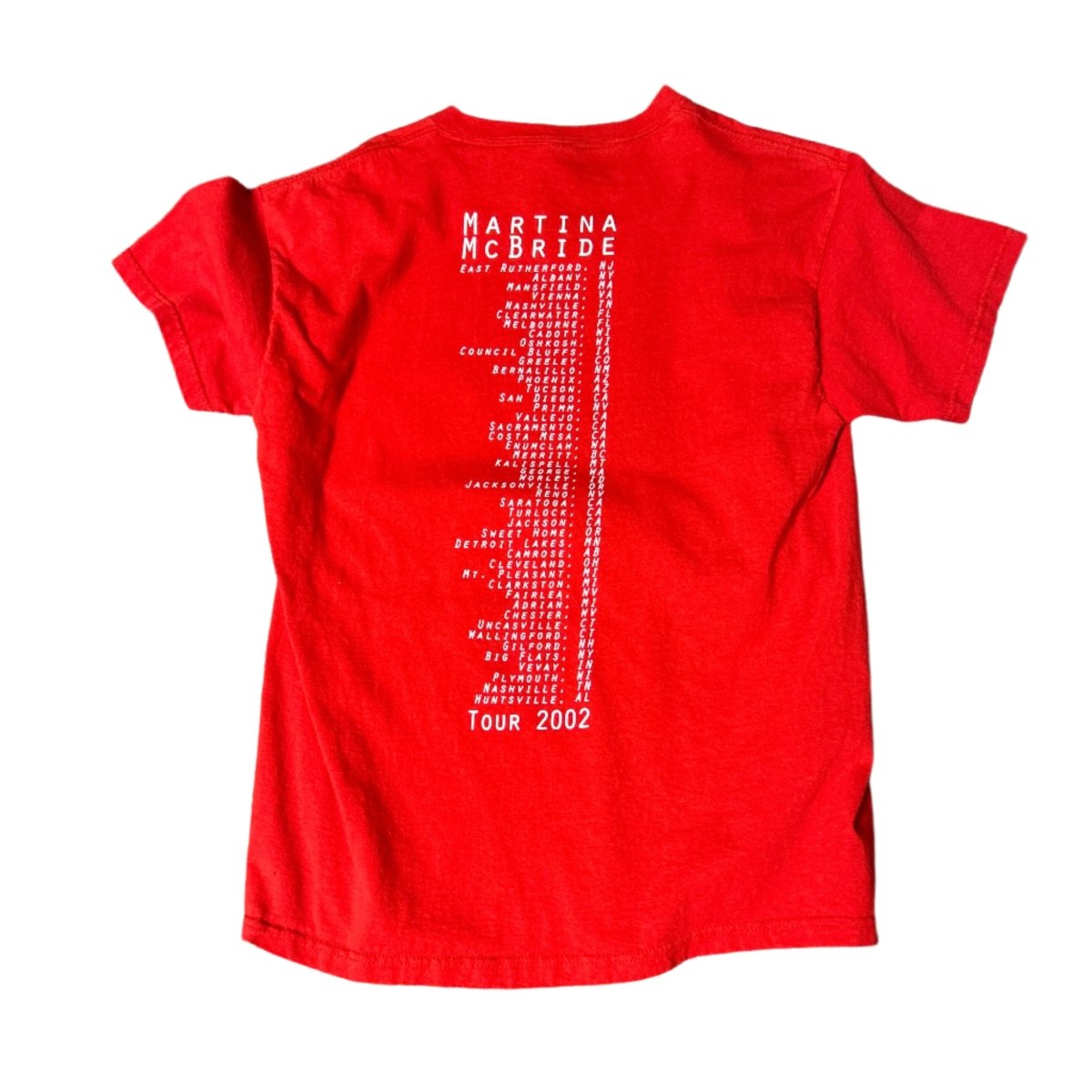 Martina McBride 2002 Tour Shirt - L - ALL GOODS - ALL GOODS